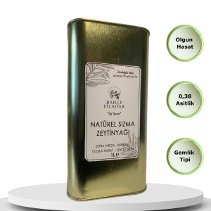 Olgun Hasat Natürel Sızma Zeytinyağı 1 LT Teneke