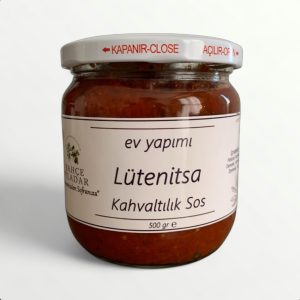 Ev Yapımı Lütenitsa (Kahvaltılık Sos) 500 Gr