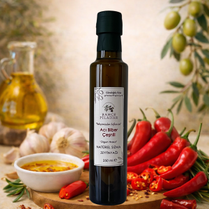 Acı Biber Çeşnili Zeytinyağı 250 ML