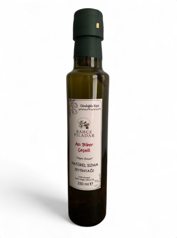 Acı Biber Çeşnili Zeytinyağı 250 ml - Görsel 2