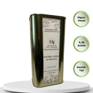 Olgun Hasat Natürel Sızma Zeytinyağı 1 LT Teneke