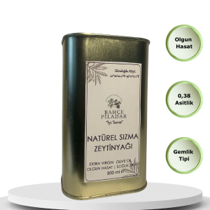 Olgun Hasat Natürel Sızma Zeytinyağı 500 ML Teneke