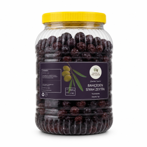 Gurme Serisi – Yuvarlama Siyah Zeytin 1 No (200-220 Dane) 1900 gr