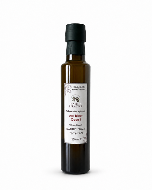 Acı Biber Çeşnili Zeytinyağı 250 ml